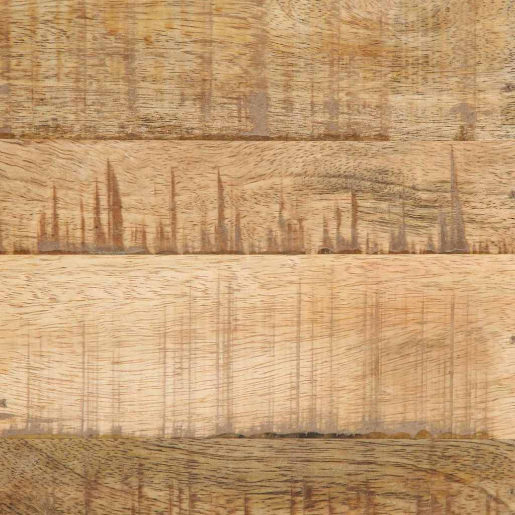 Beistelltisch mit Schubladen 40 x 40 x 50 cm Massivholz Mango