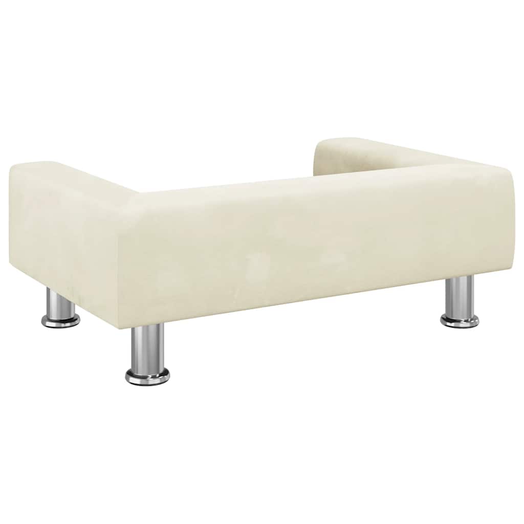 Kindersofa Blau 70x45x26,5 cm Samt