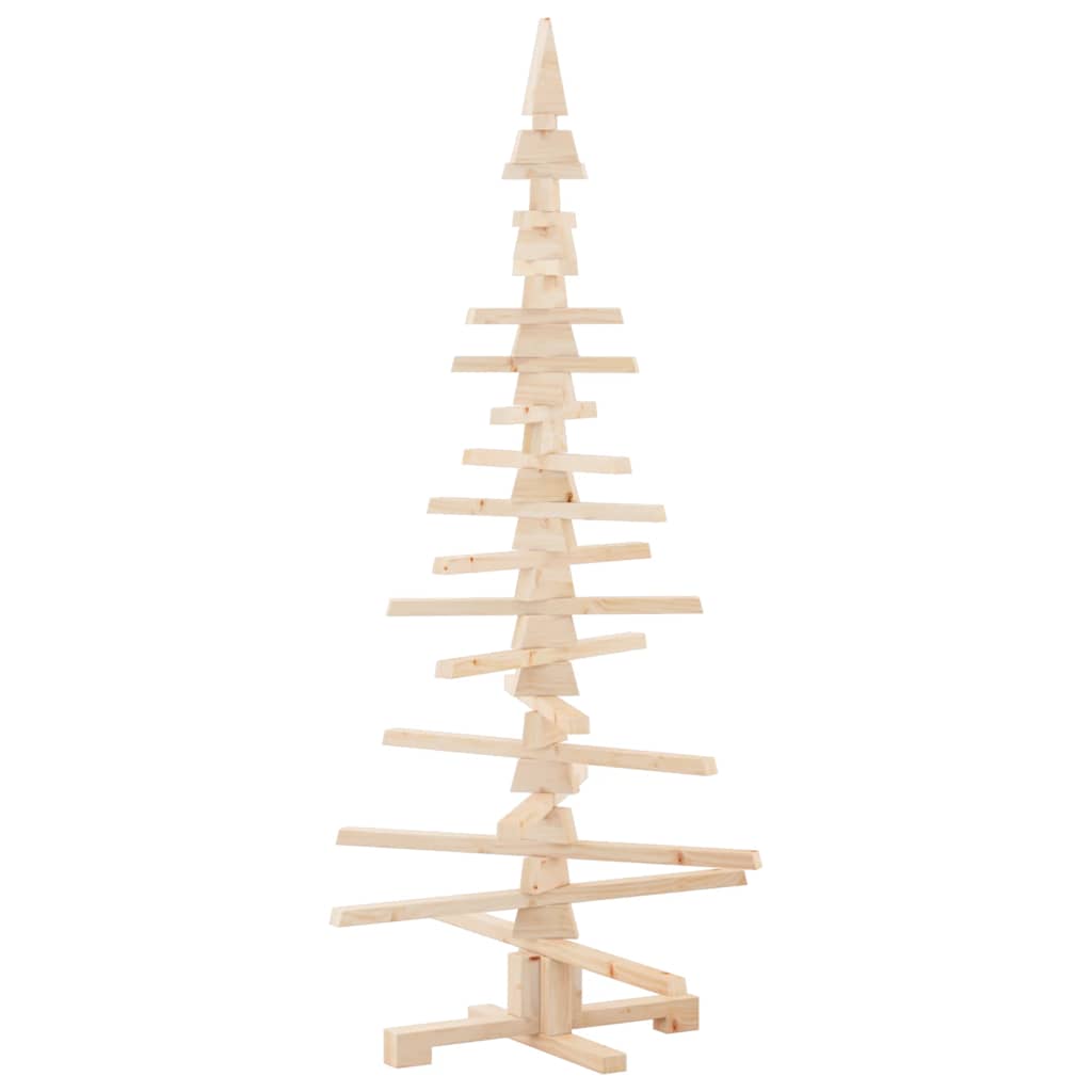 Weihnachtsbaum Holz zum Schmücken 60 cm Massivholz Kiefer
