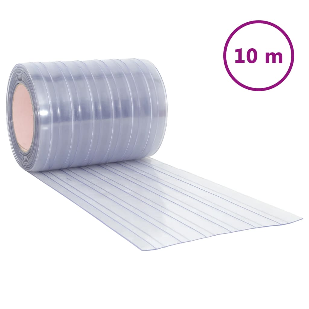 Türvorhang Transparent 200x1,6 mm 10 m PVC