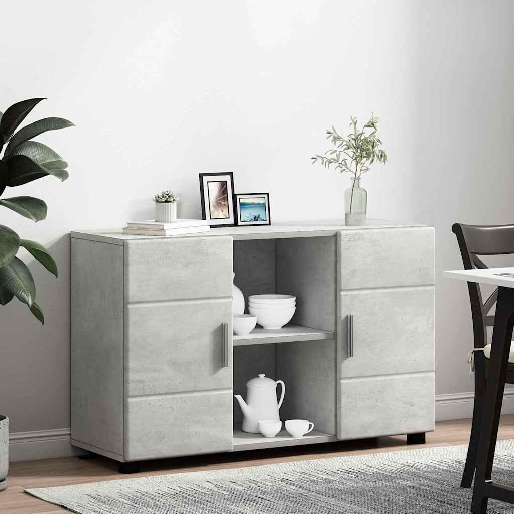 Highboard mit Regal FLORIN Weiß 60 x 35 x 182 cm Holzwerkstoff