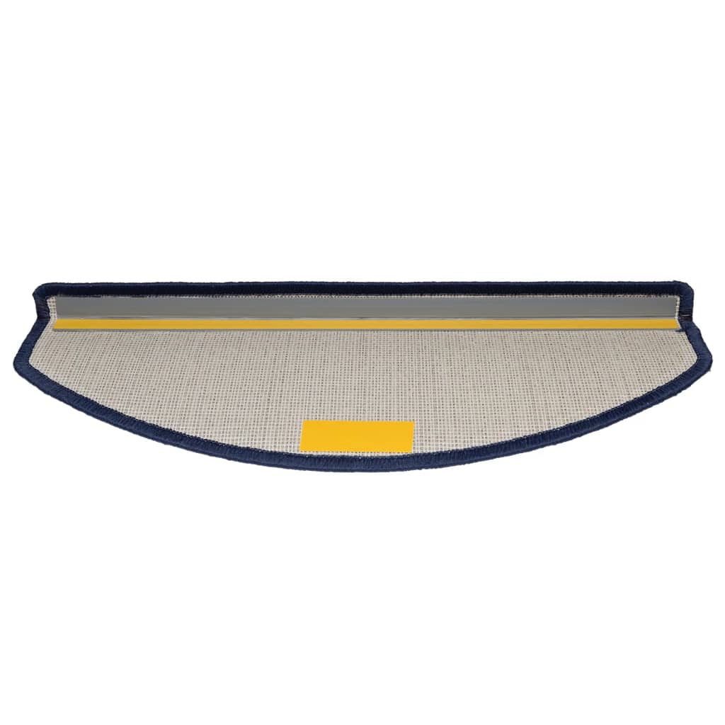 Stufenmatten 15 Stk. 56x17x3 cm Anthrazit Halbrund