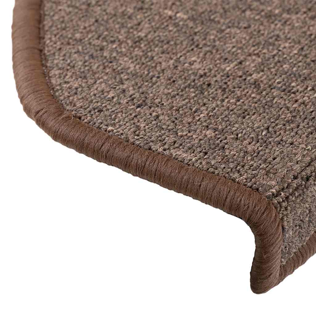 Stufenmatten 15 Stk. 56x17x3 cm Anthrazit Halbrund