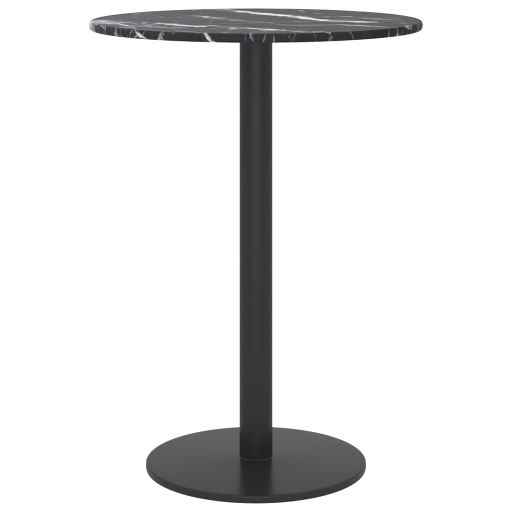 Tischplatte aus gehärtetem Glas quadratisch 700x700 mm