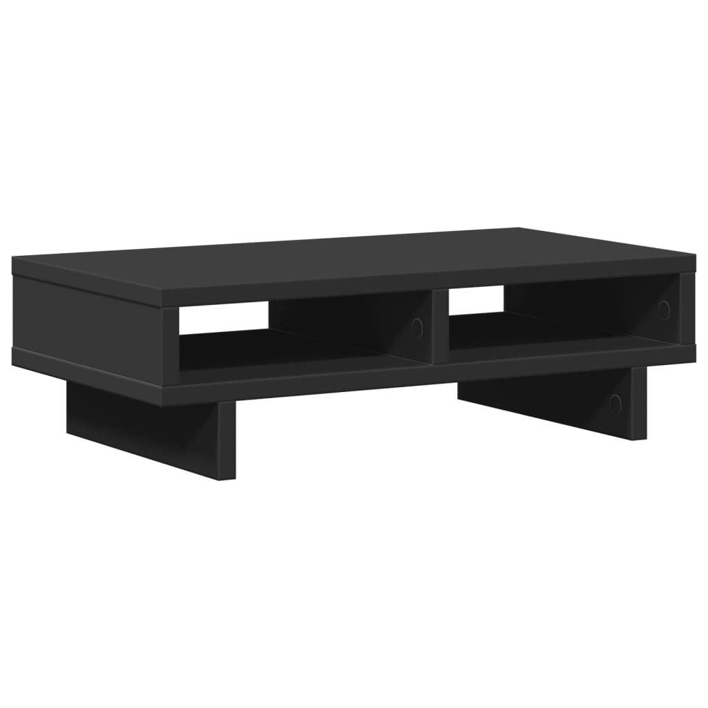 Monitor Halterung Schwarz 100 x 27 x 15 cm Holzwerkstoff