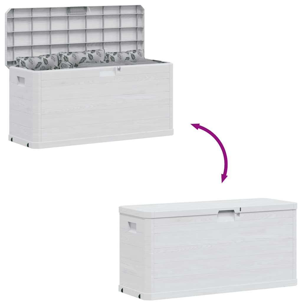 Outdoor-Kissenbox Anthrazit 77,5x44,5x53 cm Polypropylen