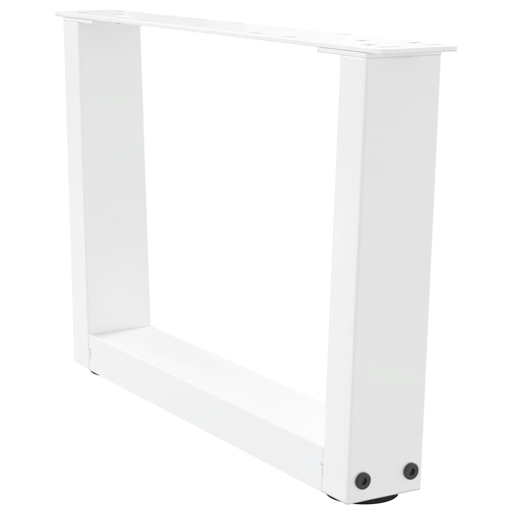 Couchtischbeine V-Form 2 Stück Schwarz 30x(30-31,3) cm Stahl