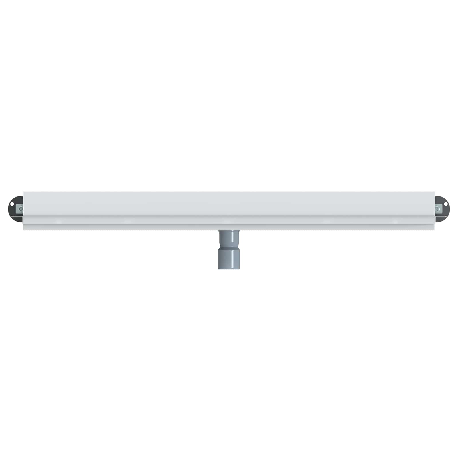 Wandmontierter Duschablauf Silber 50 cm Edelstahl 304