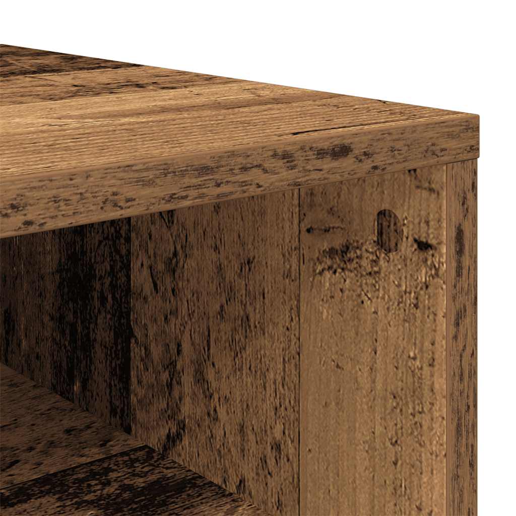 Schuhregal Weiß 54x34x100,5 cm Holzwerkstoff