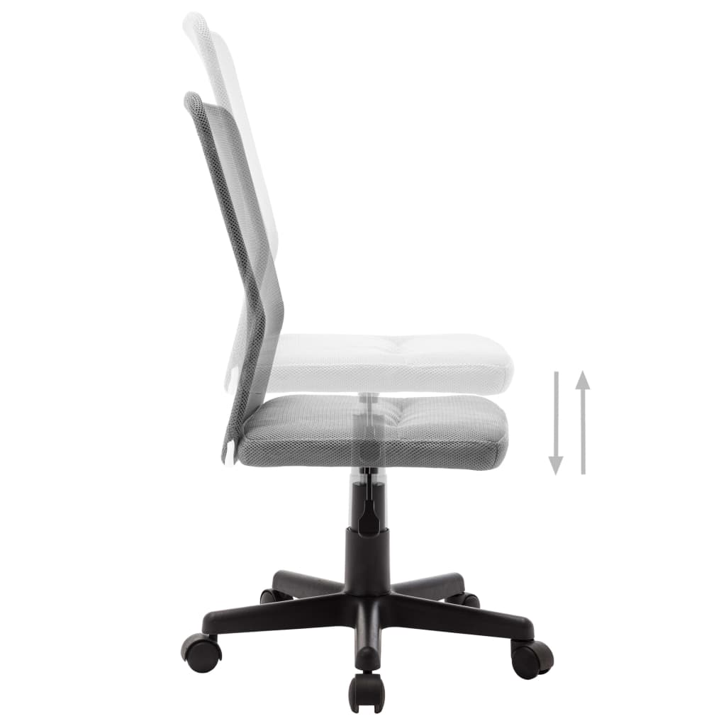 Bürostuhl Schwarz und Blau 44x52x100 cm Netzgewebe