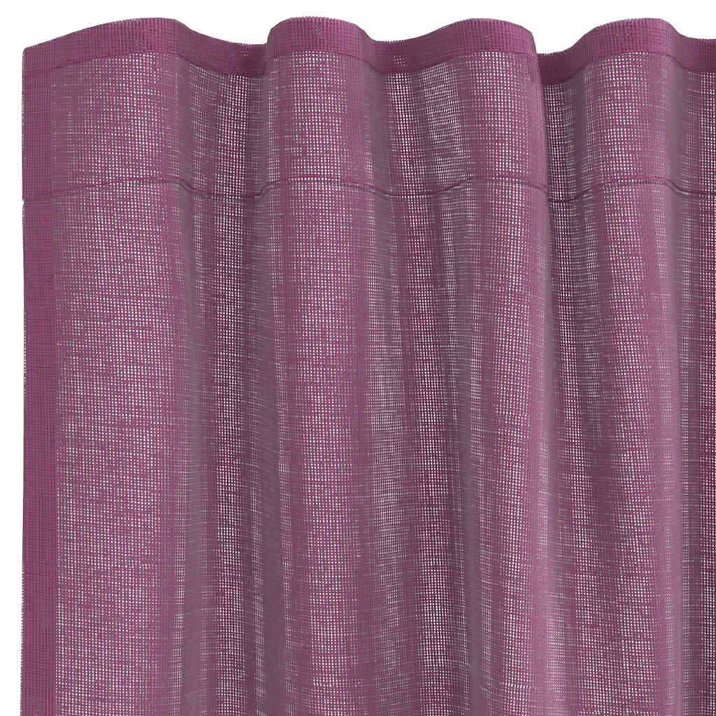 Voile Vorhänge mit Ösen 2 Stk. Apfelgrün 140x140 cm