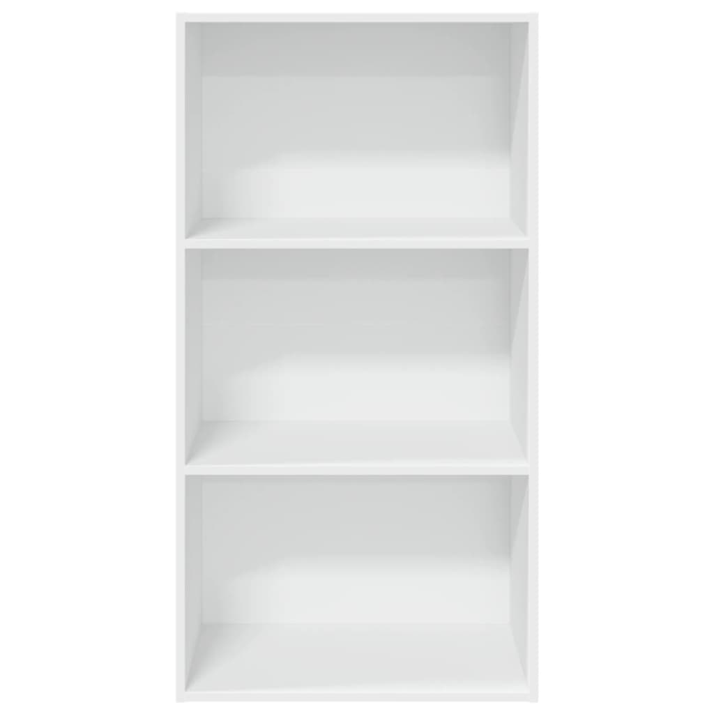 Bücherregal Weiß 80x30x189 cm Holzwerkstoff