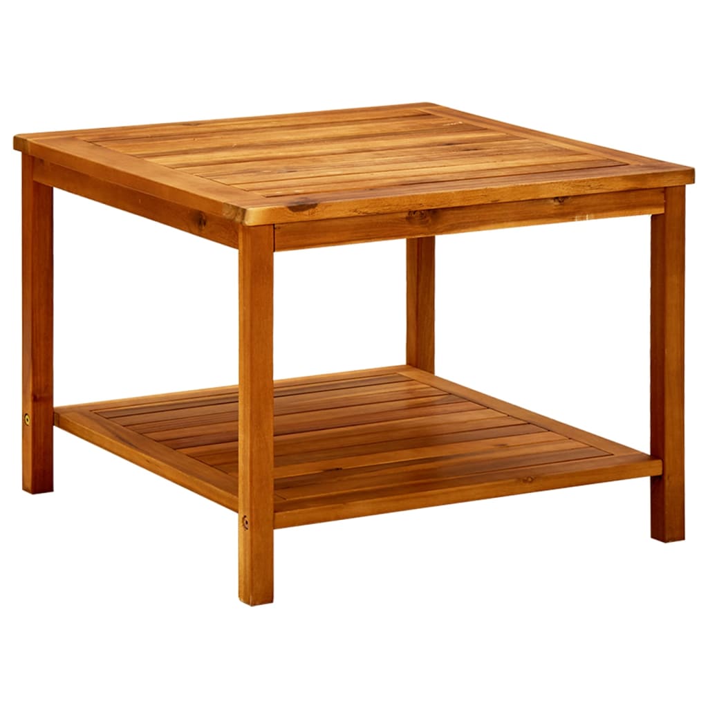 Beistelltisch Öl-Natur 70 x 40 x 45 cm Massivholz Akazie