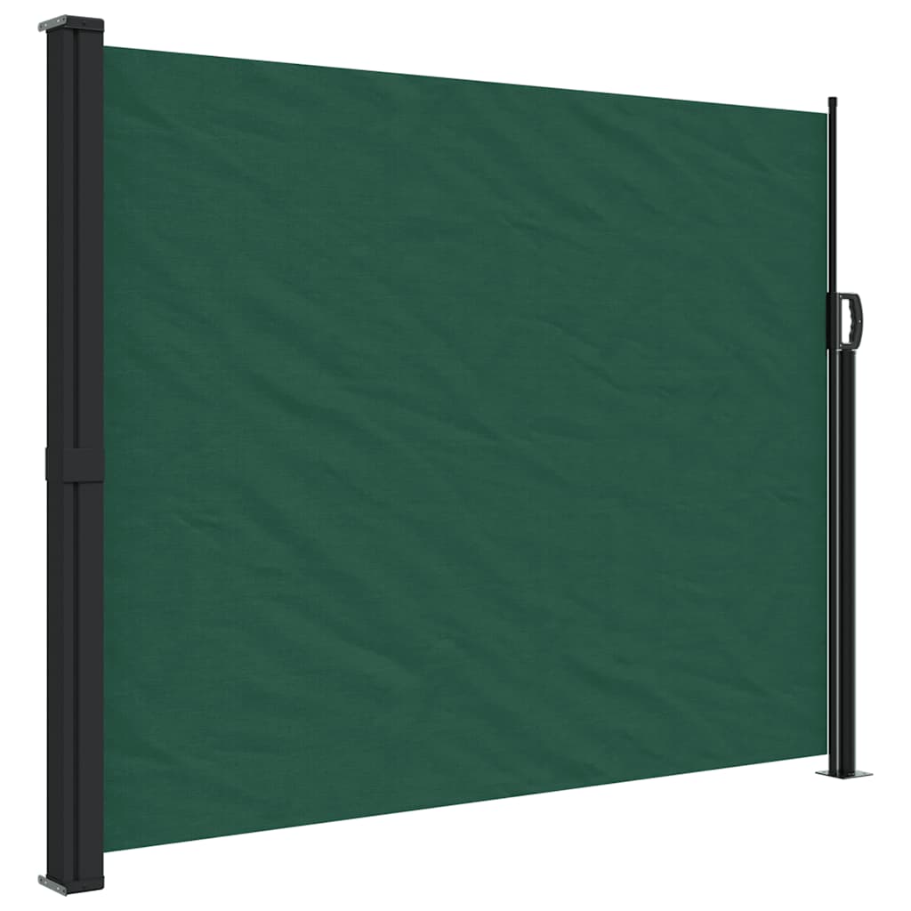 Seitenmarkise Ausziehbar Schwarz 100x300 cm