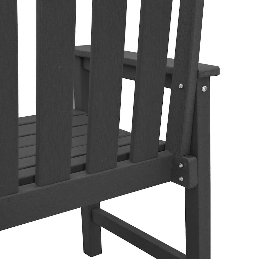 Gartenbank Weiß 120 x 59 x 88 cm HDPE