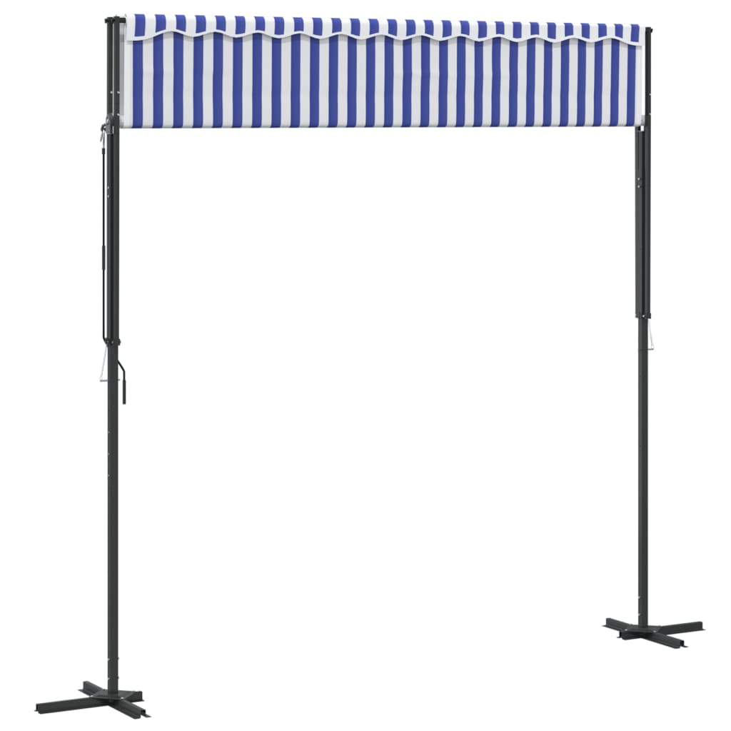 Freistehende Markise 400x300 cm Anthrazit