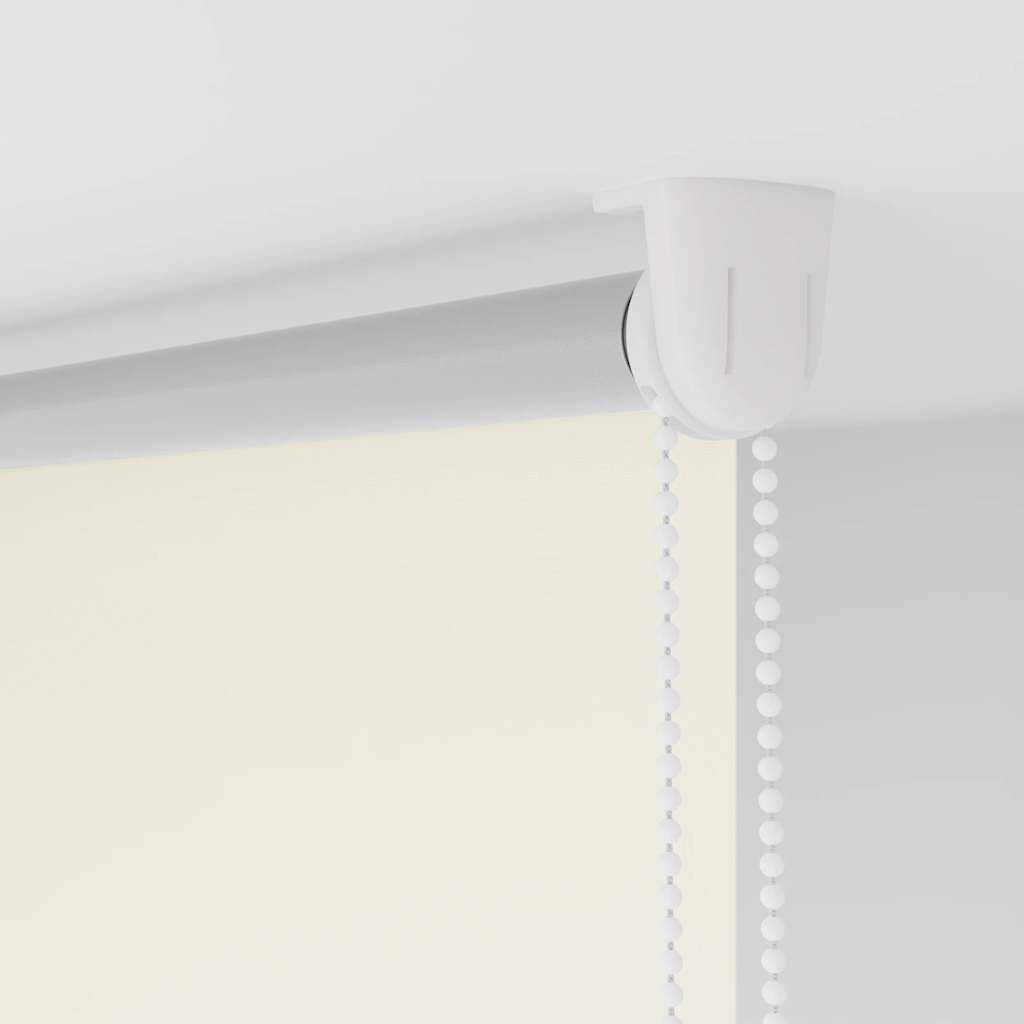 Verdunkelungsrollo 84,4 x 175 cm, Stoffbreite 80 cm, Weiß