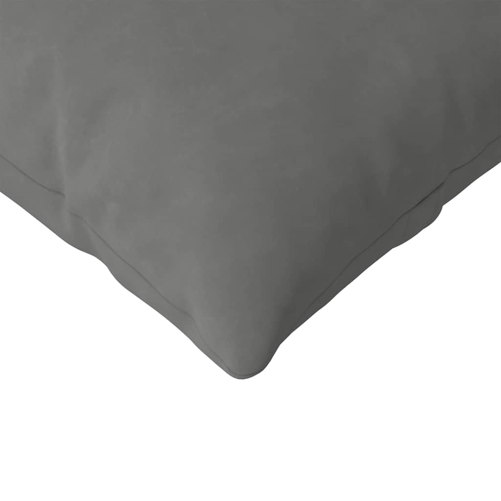 Sofakissen 2 Stück Taupe 50 x 30 cm Stoff