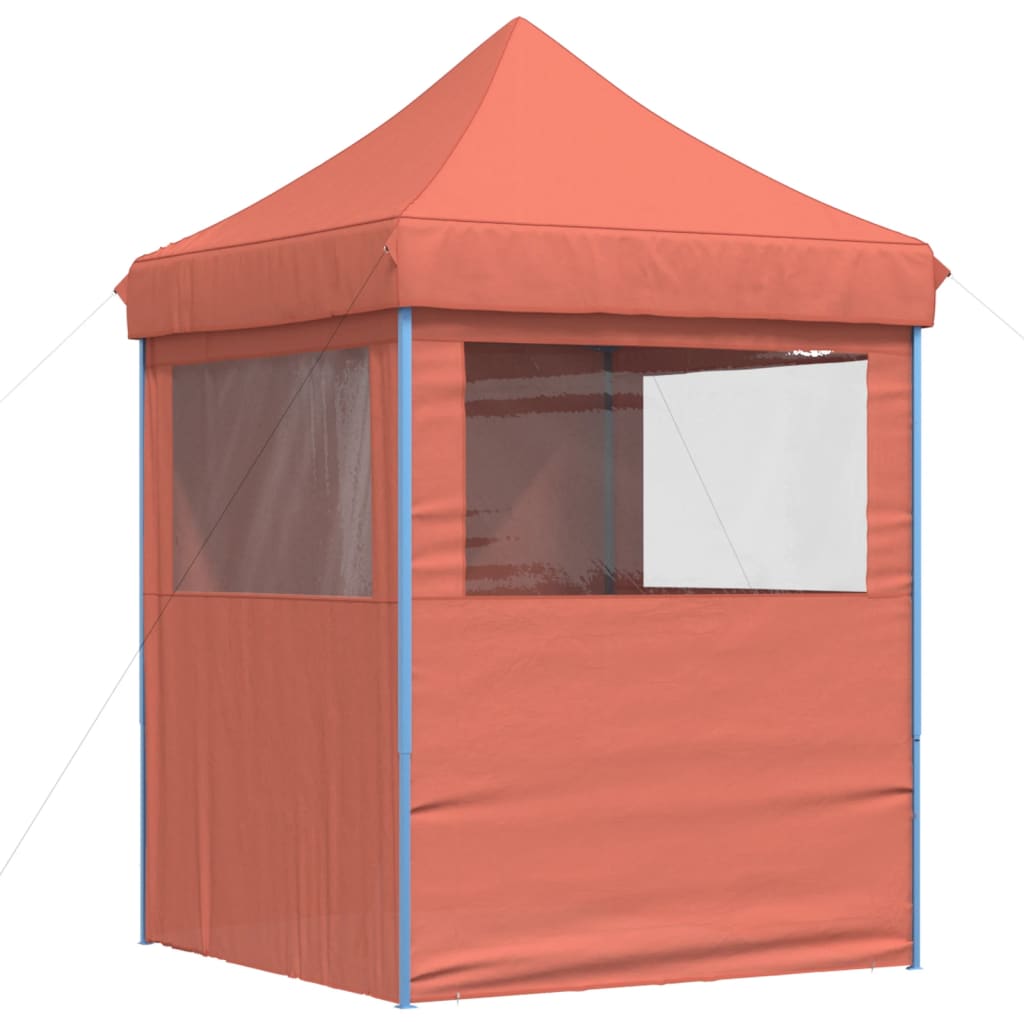 Partyzelt Faltbar Pop-Up Schwarz 200x200x306 cm