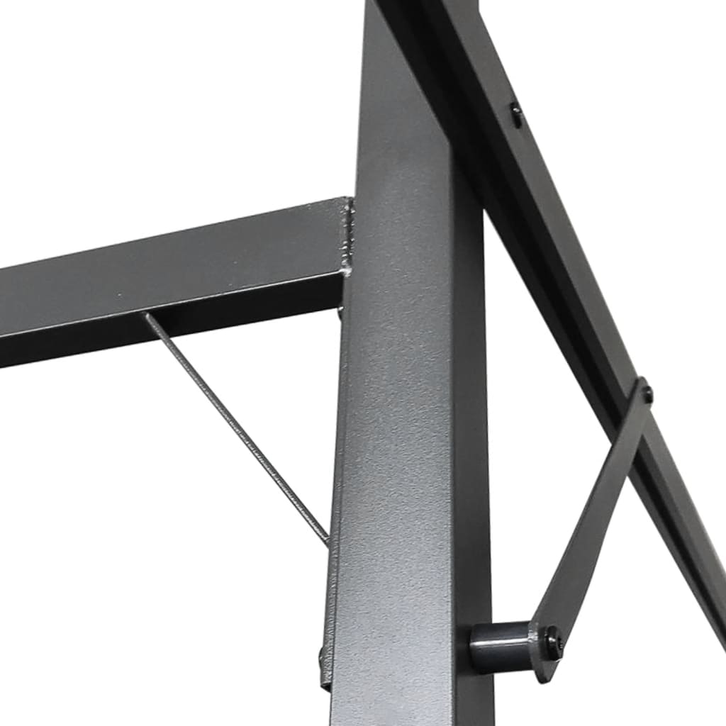 Pergola mit Schiebedach Creme 295x292x230 cm
