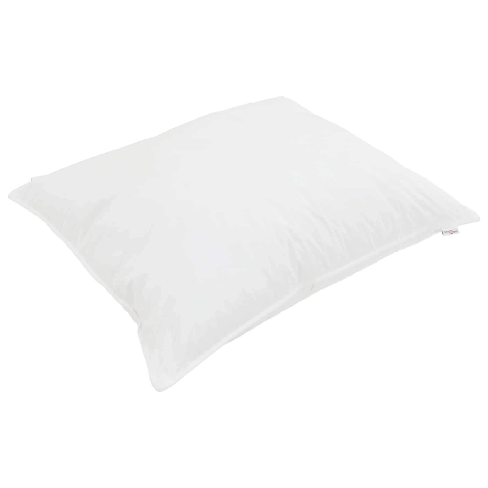 Ganzjahresbettdecke mit Kissen 2 pcs Weiß Mikrofaser