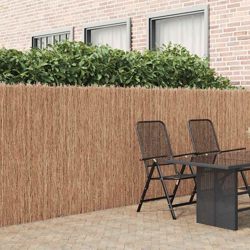 Reisigzaun 400×100 cm
