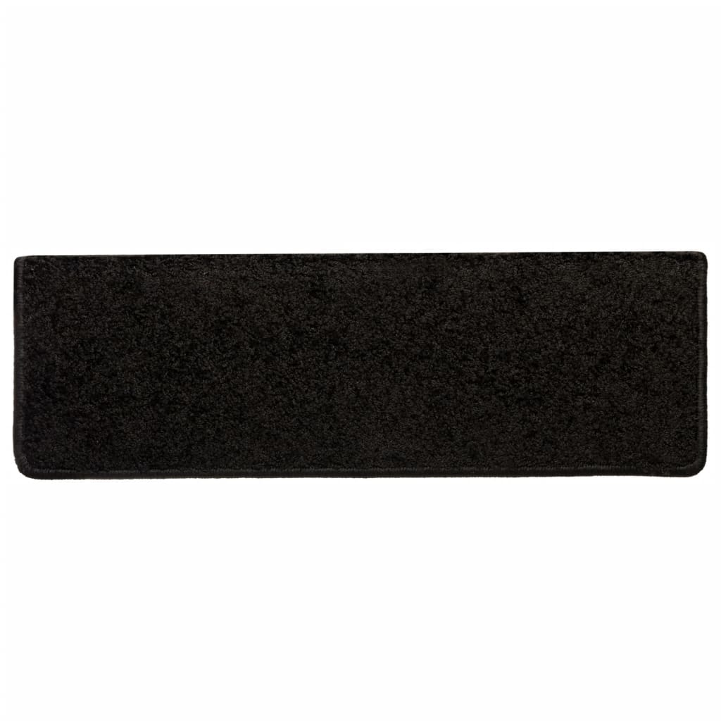 Stufenmatten 15 Stk. 65x21x4 cm Grau Rechteckiger Rand