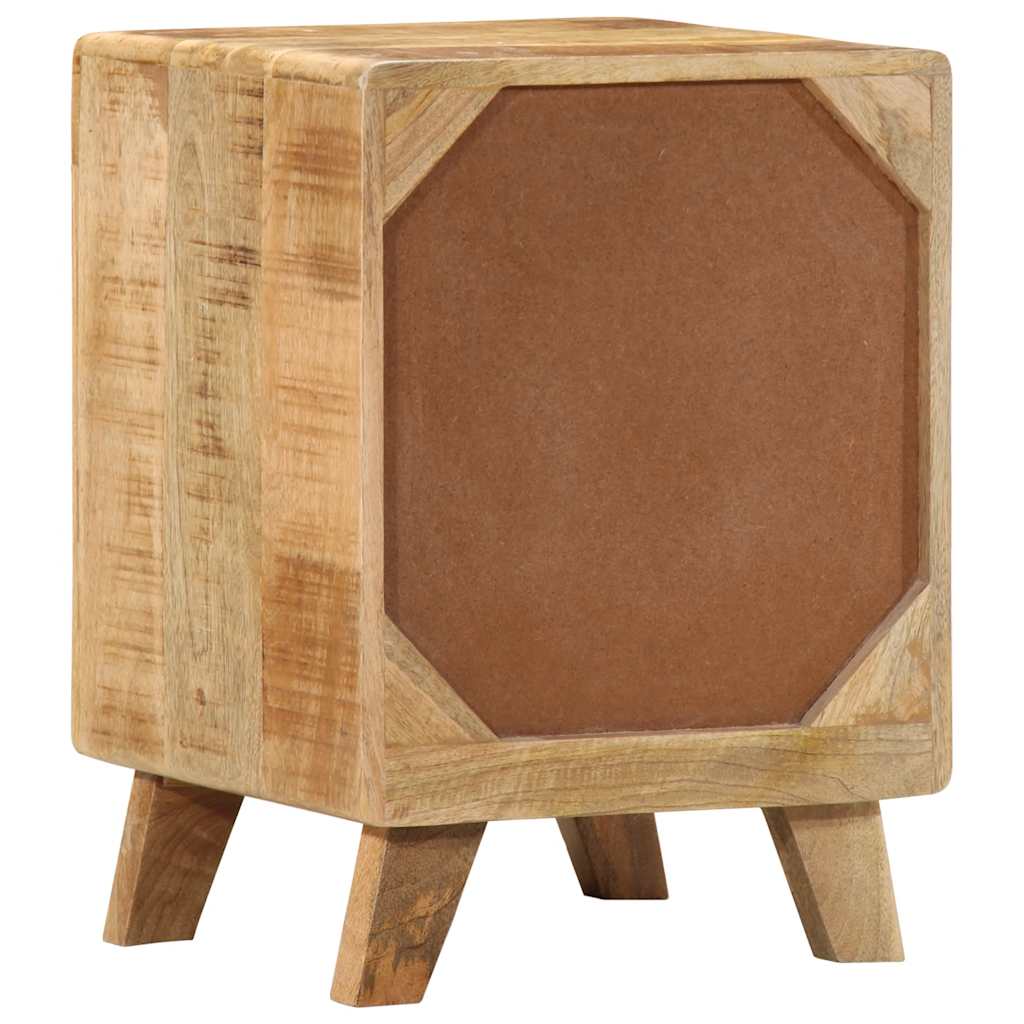 Nachttisch 37x32x50 cm Altholz Massivholz