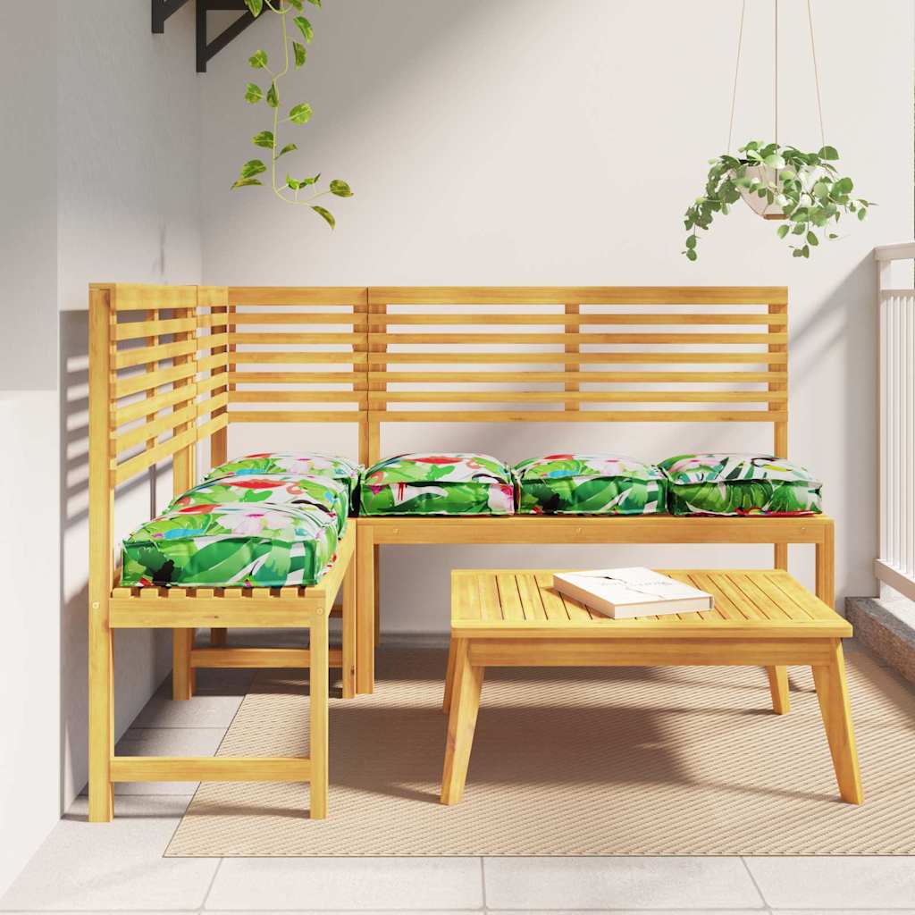 Kissen 2 pcs Anthrazit 40 x 40 x 8 cm Oxford-Stoff