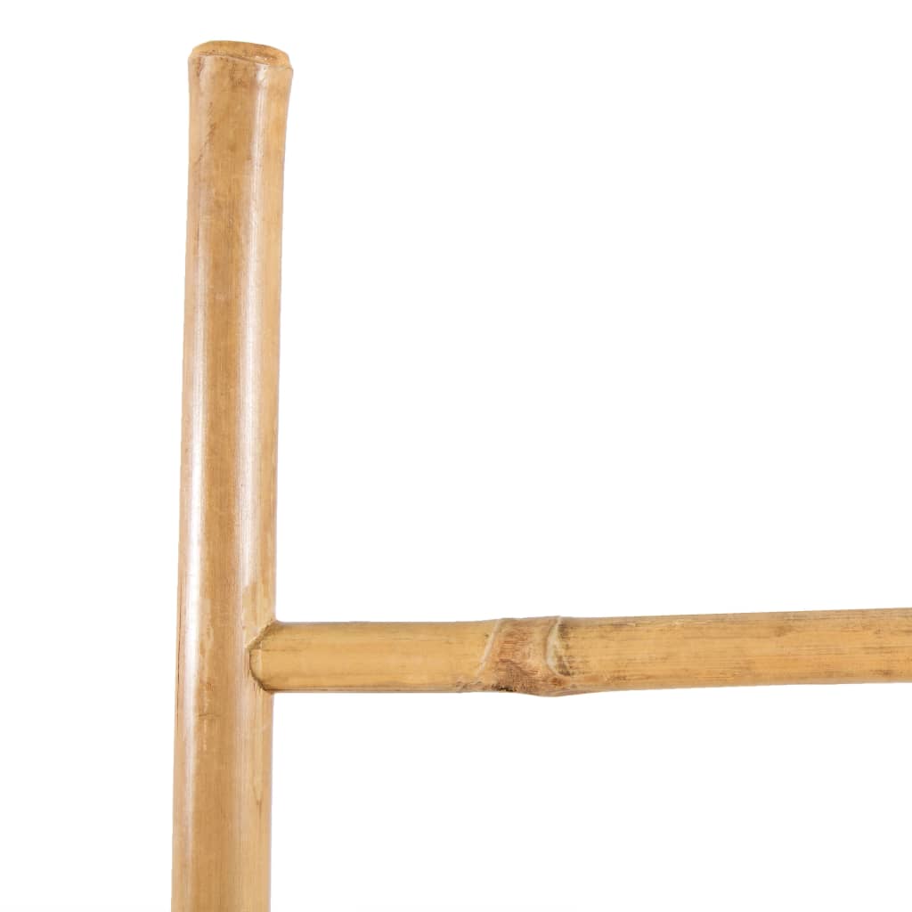 Handtuchleiter Bambus mit 6 Sprossen