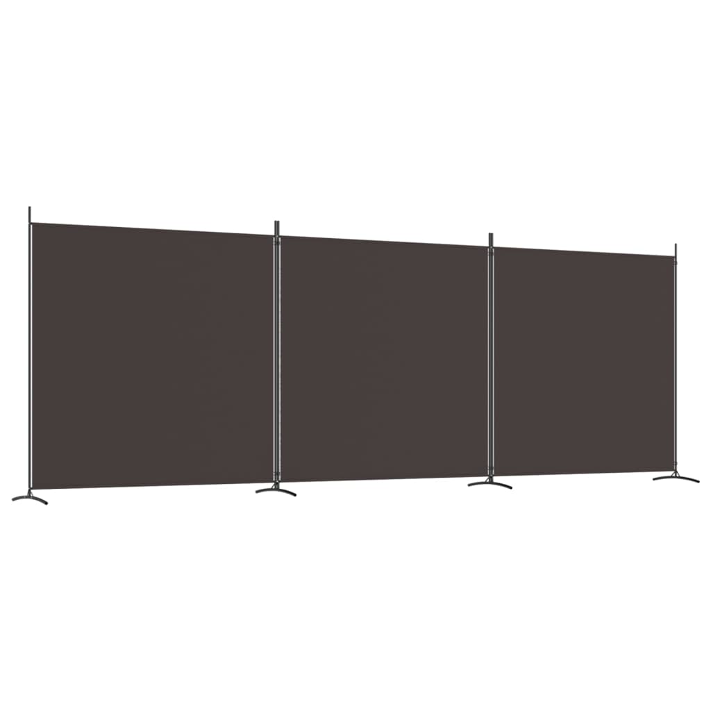 Einzel Panel Raumteiler Beige 175 x 180 cm Stoff