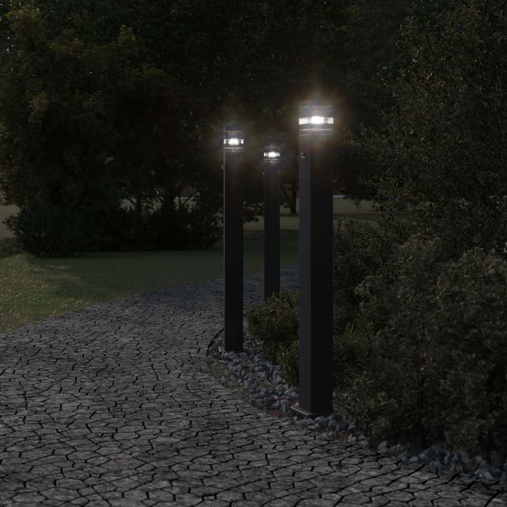 Wegeleuchte Schwarz 50 cm Aluminium