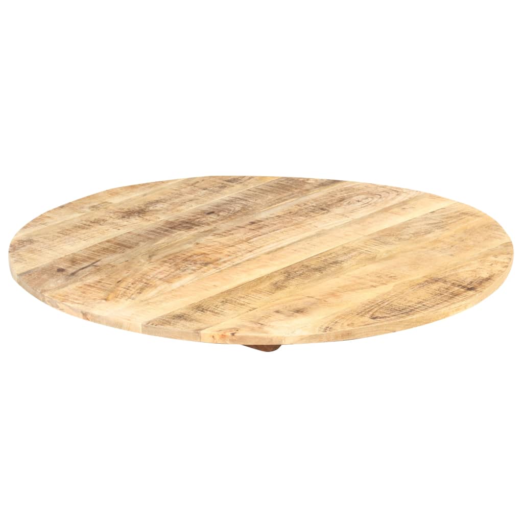 Tischplatte Massivholz Akazie Rund 15-16 mm 40 cm