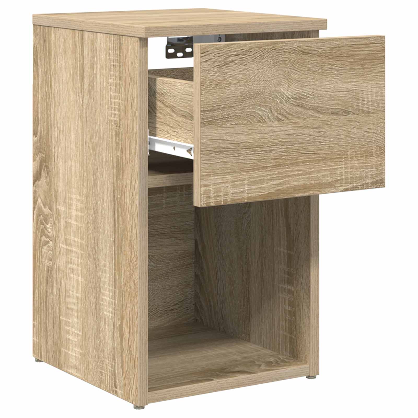 Bettschrank Weiß 29 x 31,5 x 49 cm Holzwerkstoff