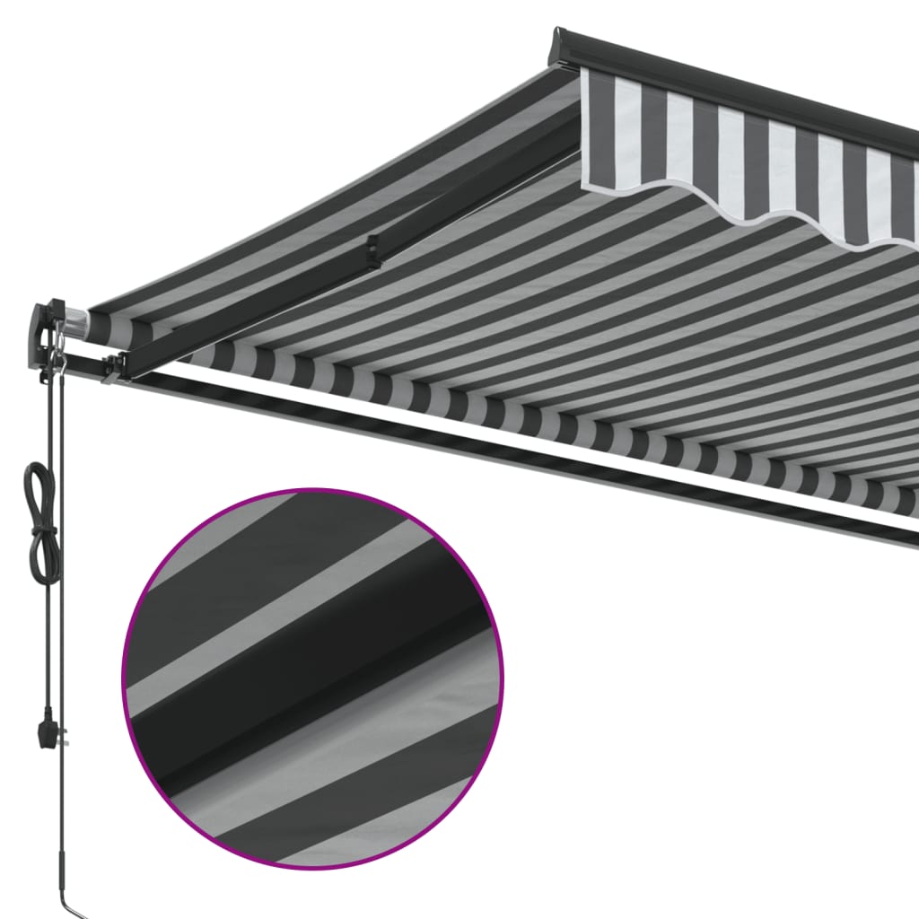 Markise Automatisch Einziehbar 350x250 cm Creme