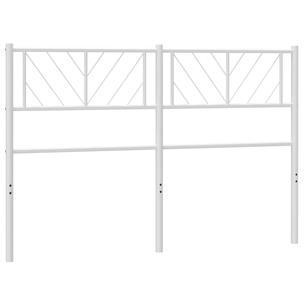 Ersatz-Kopfteil Metall Schwarz 100 cm