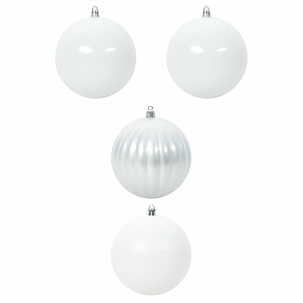 Weihnachtsbaumkugel Set XL 9 pcs Rot Kunststoff