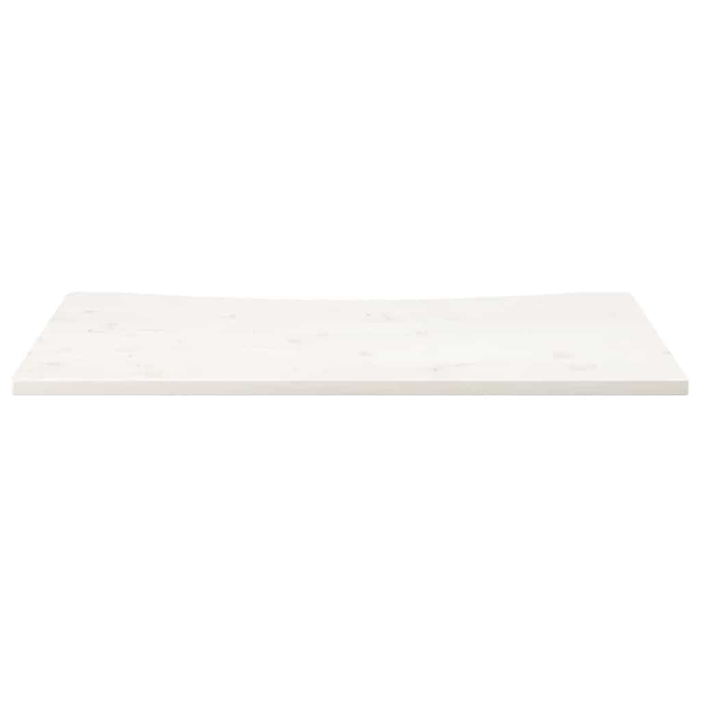 Schreibtischplatte 80x40x2,5 cm Massivholz Kiefer