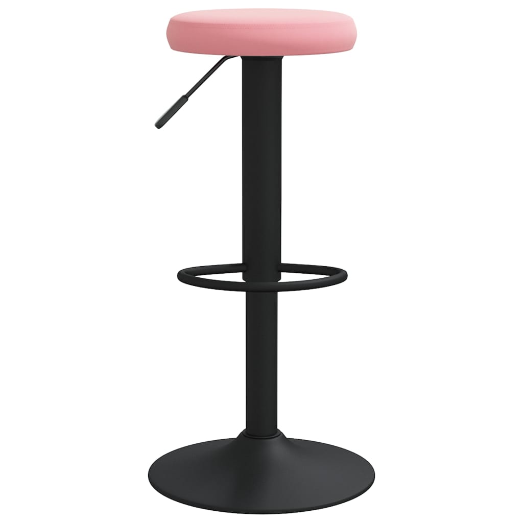 Barhocker 2 Stk. Schwarz Samt