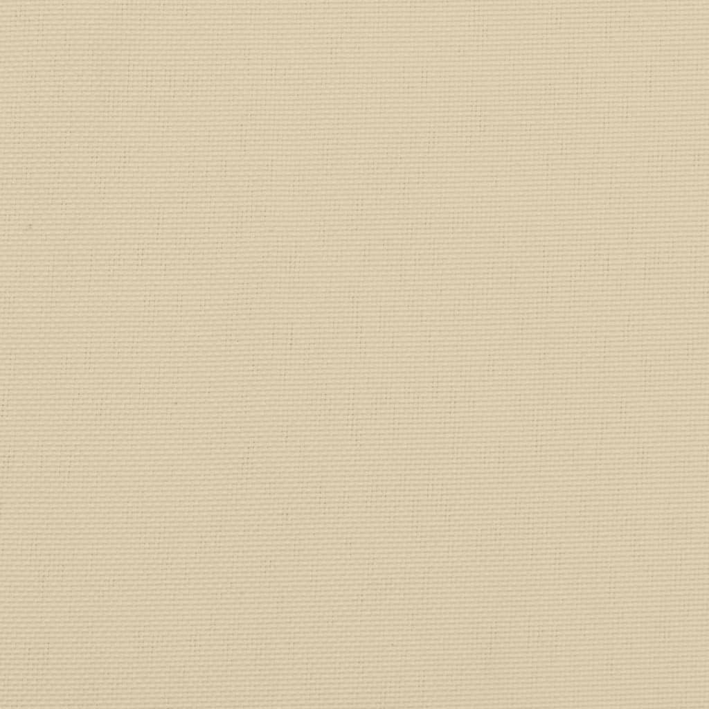 Palettenkissen 3-tlg. Taupe Stoff
