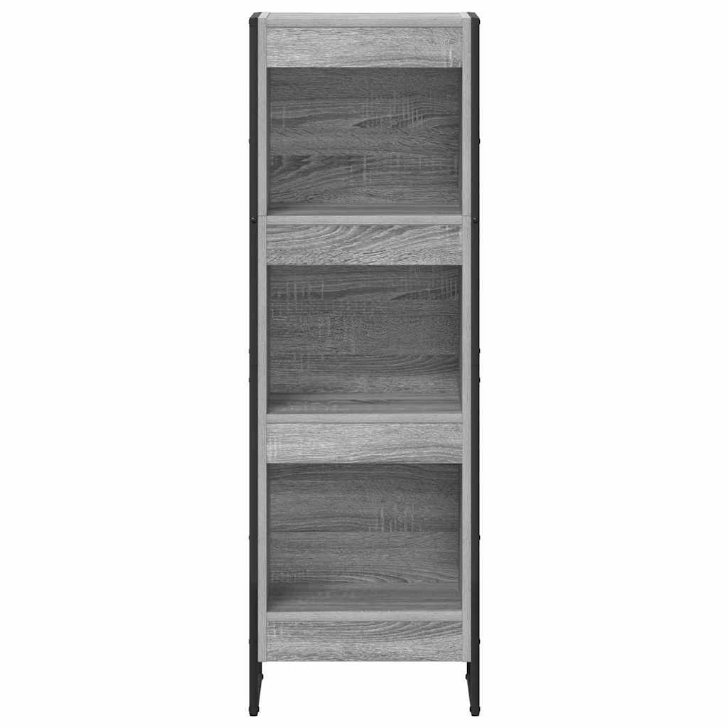 Bücherregal 2 pcs Schwarz Eichen-Optik 60 x 30 x 189,5 cm