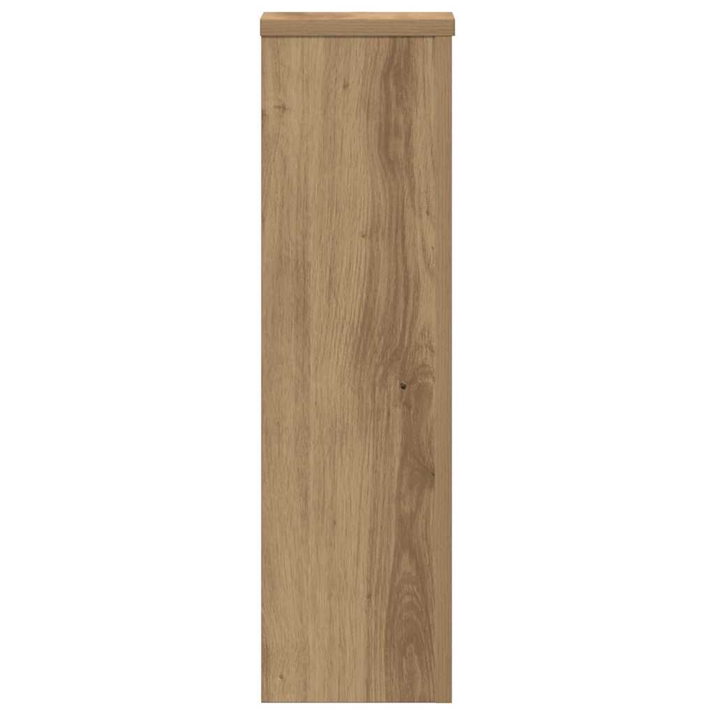 Pflanzenständer 2 Stk. Weiß 33x33x100 cm Holzwerkstoff