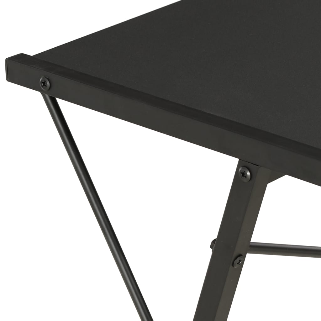 Schreibtisch mit Regal Weiß 116×50×93 cm