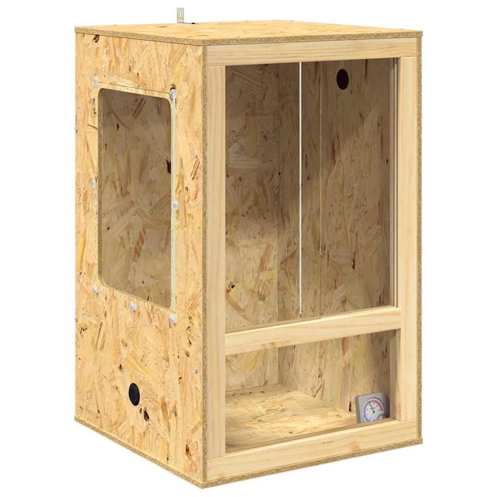 Terrarium Braun 50 x 50 x 100 cm OSB