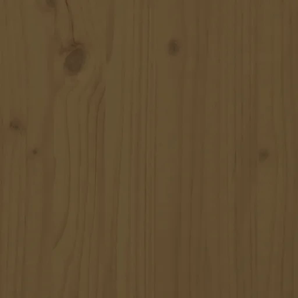 Bett-Kopfteil 78,5x3x81 cm Massivholz Kiefer