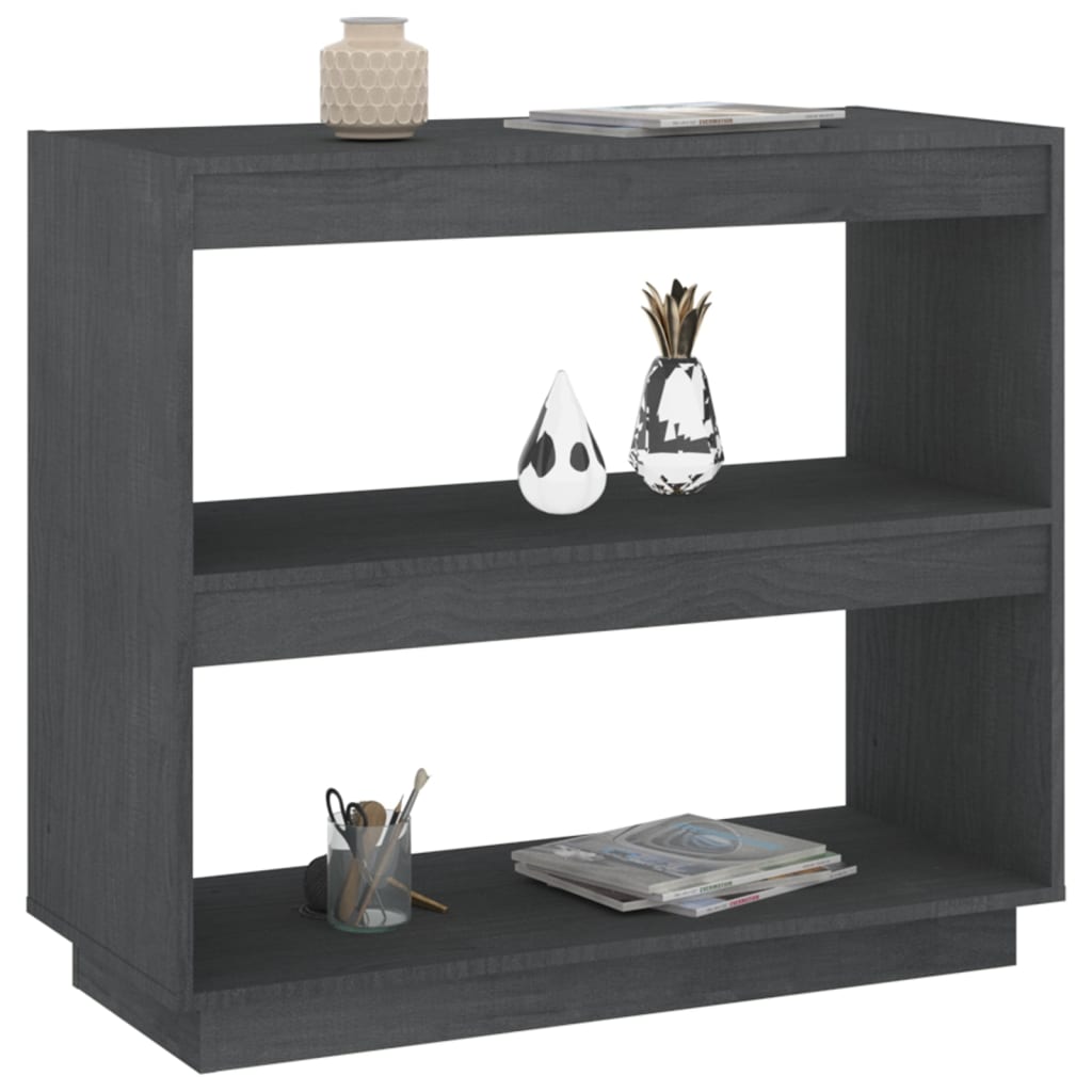 Bücherregal 40x35x71 cm Massivholz Kiefer