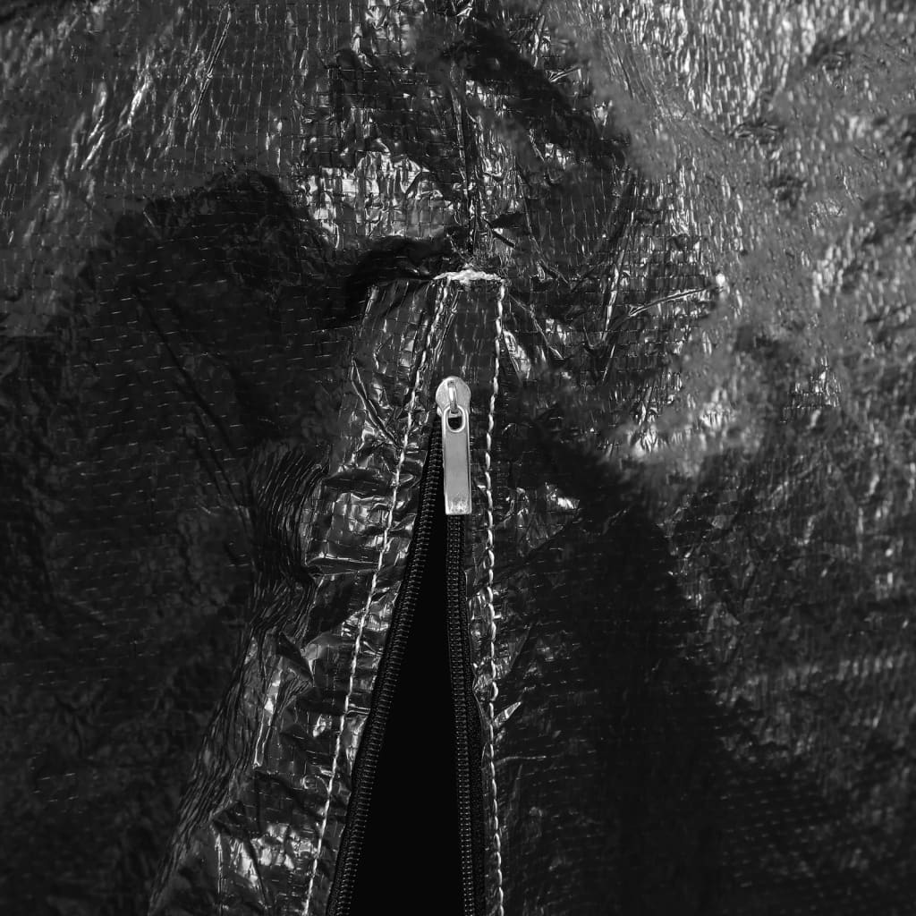 Hollywoodschaukel-Abdeckungen 2 Stk. 10 Ösen 255x145x170 cm