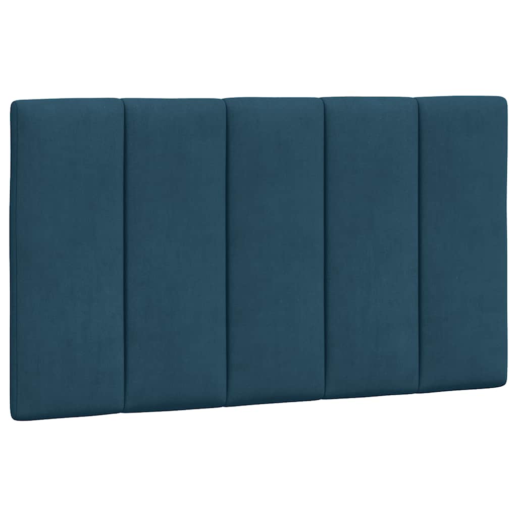 Bett mit Matratze "Hanko" Hellgrau 80x200 cm Samt