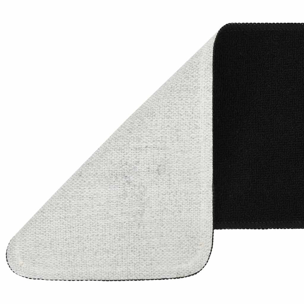 Antirutsch Stufenmatten 15 Stk. 60x25 cm Anthrazit Rechteckig
