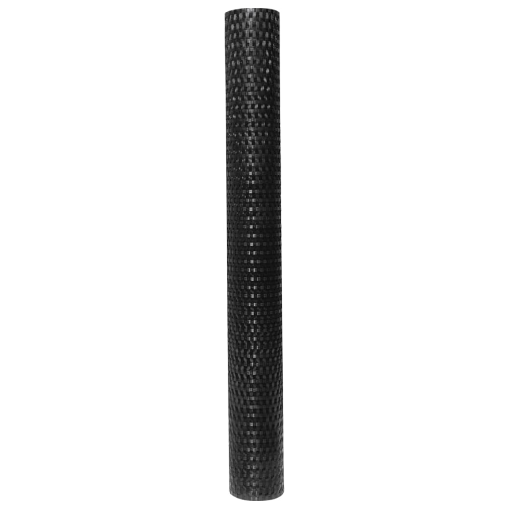 Balkon-Sichtschutz Anthrazit 300x90 cm Poly Rattan